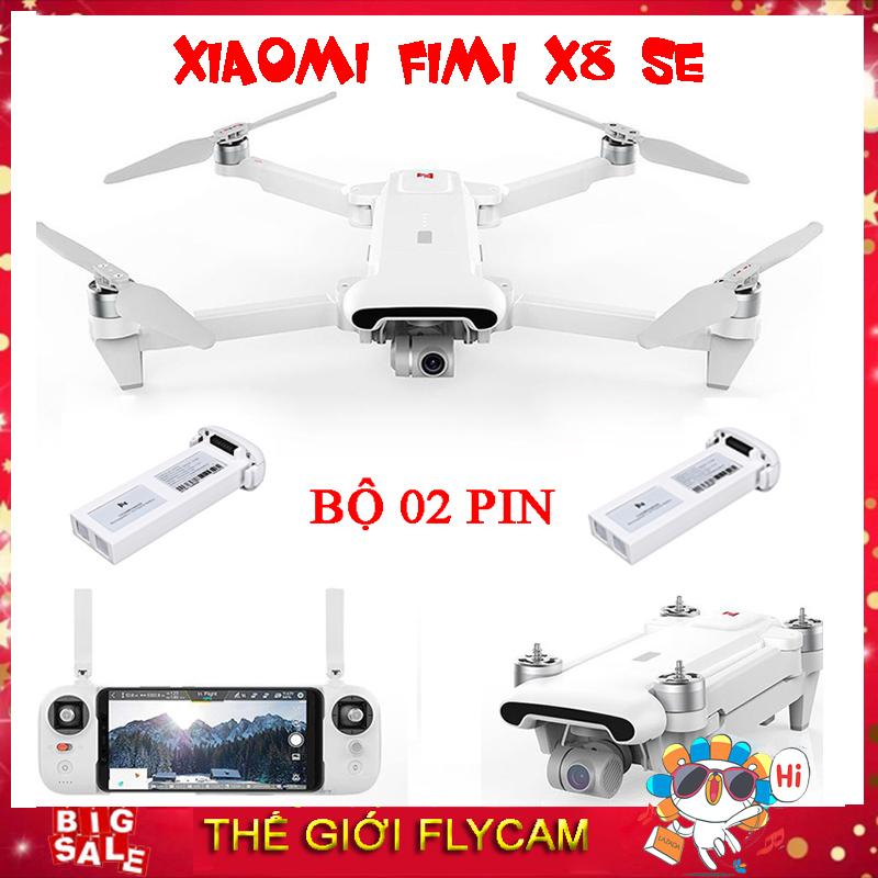 Flycam xiaomi fimi x8 se gấp gọn, gimbal trống rung 3 trục, quay phim 4k, tầm xa 5km, thời gian hoạt động 33 phút