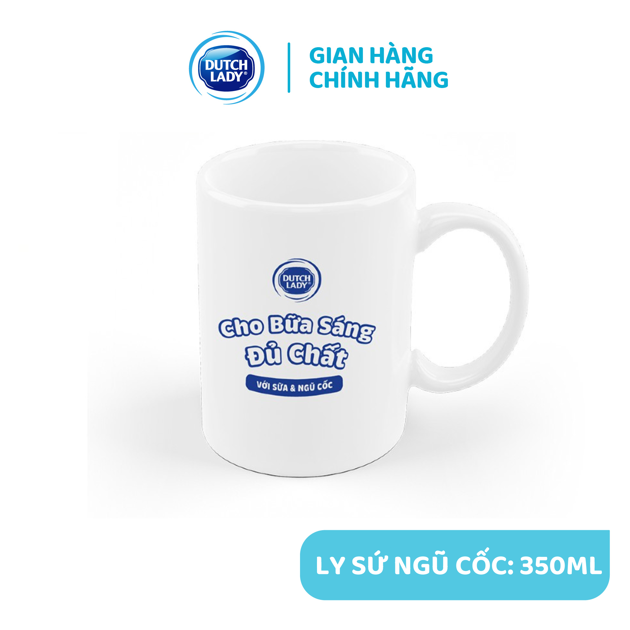 Ly sứ ngũ cốc dutch lady 350ml