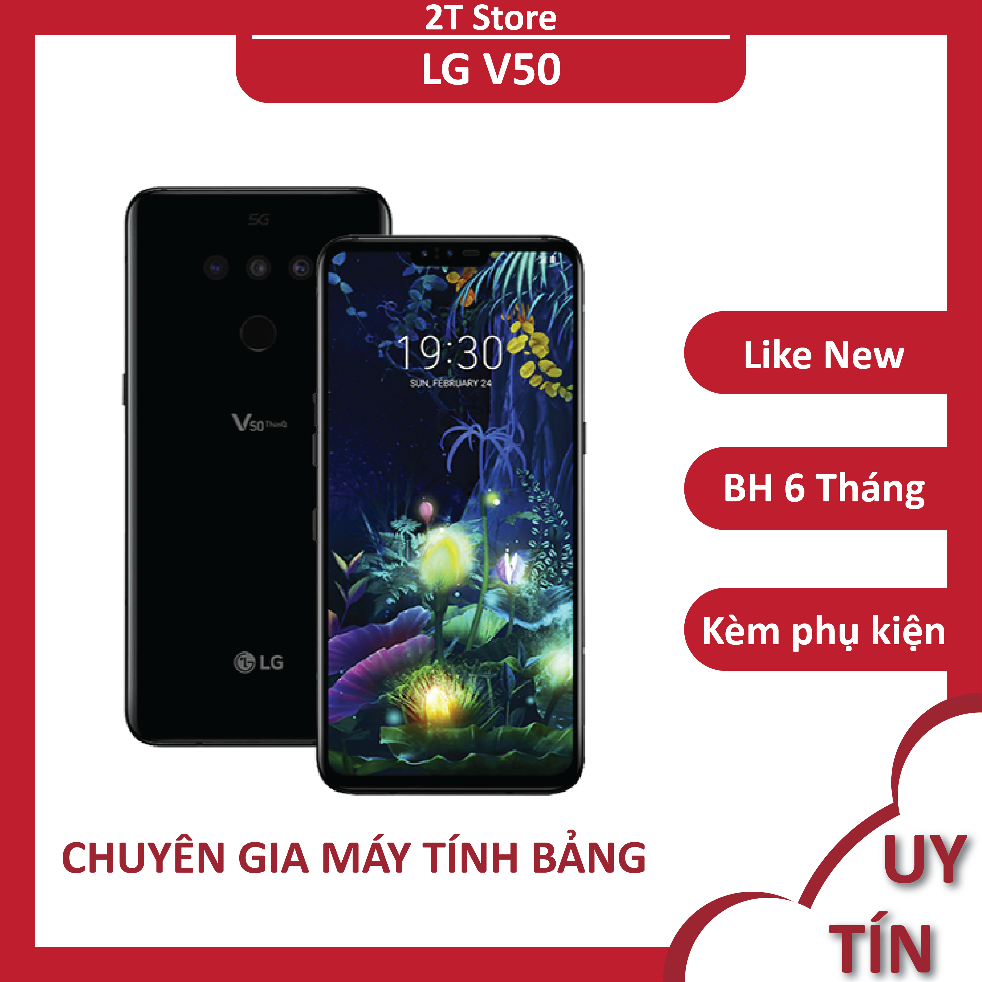 Điện thoại LG V50 6GB ram chip Snapdragon 855 thiết kế cao cấp cấu hình cao giá rẻ