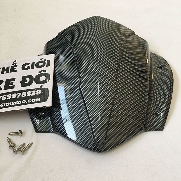Mão Sh 2020 - 2021 - 2022 cacbon - phụ kiện trang trí ốp đầu đèn Sh 2020 carbon