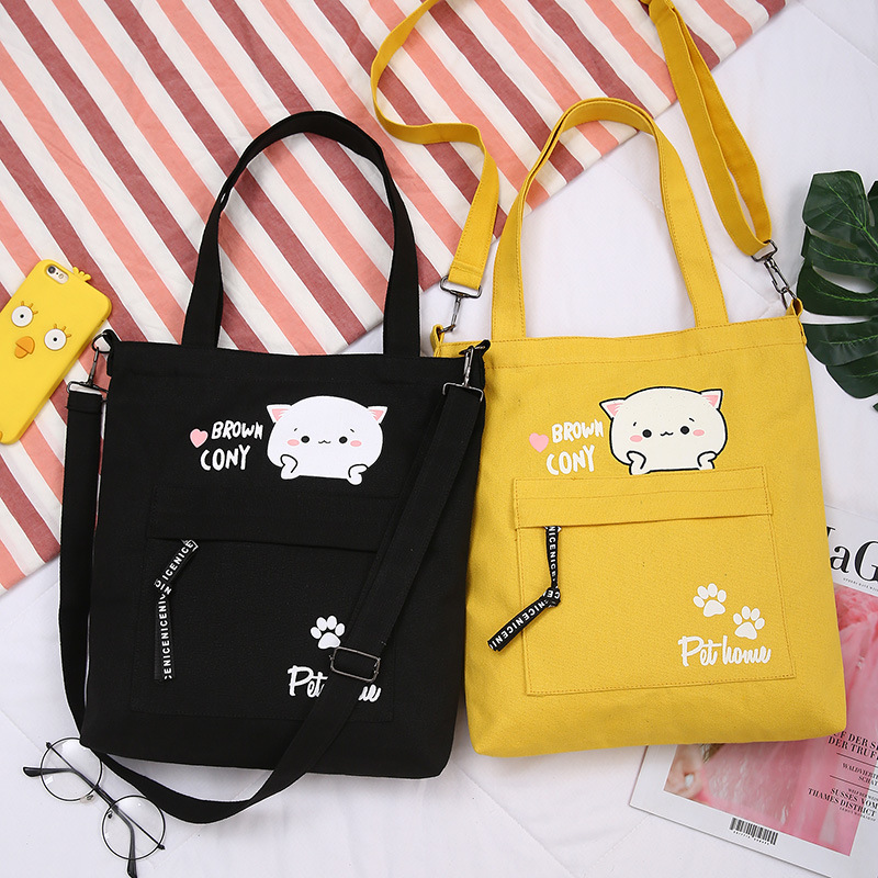 Túi tote đeo chéo nữ, túi tote đeo 2 kiểu Cony Brown