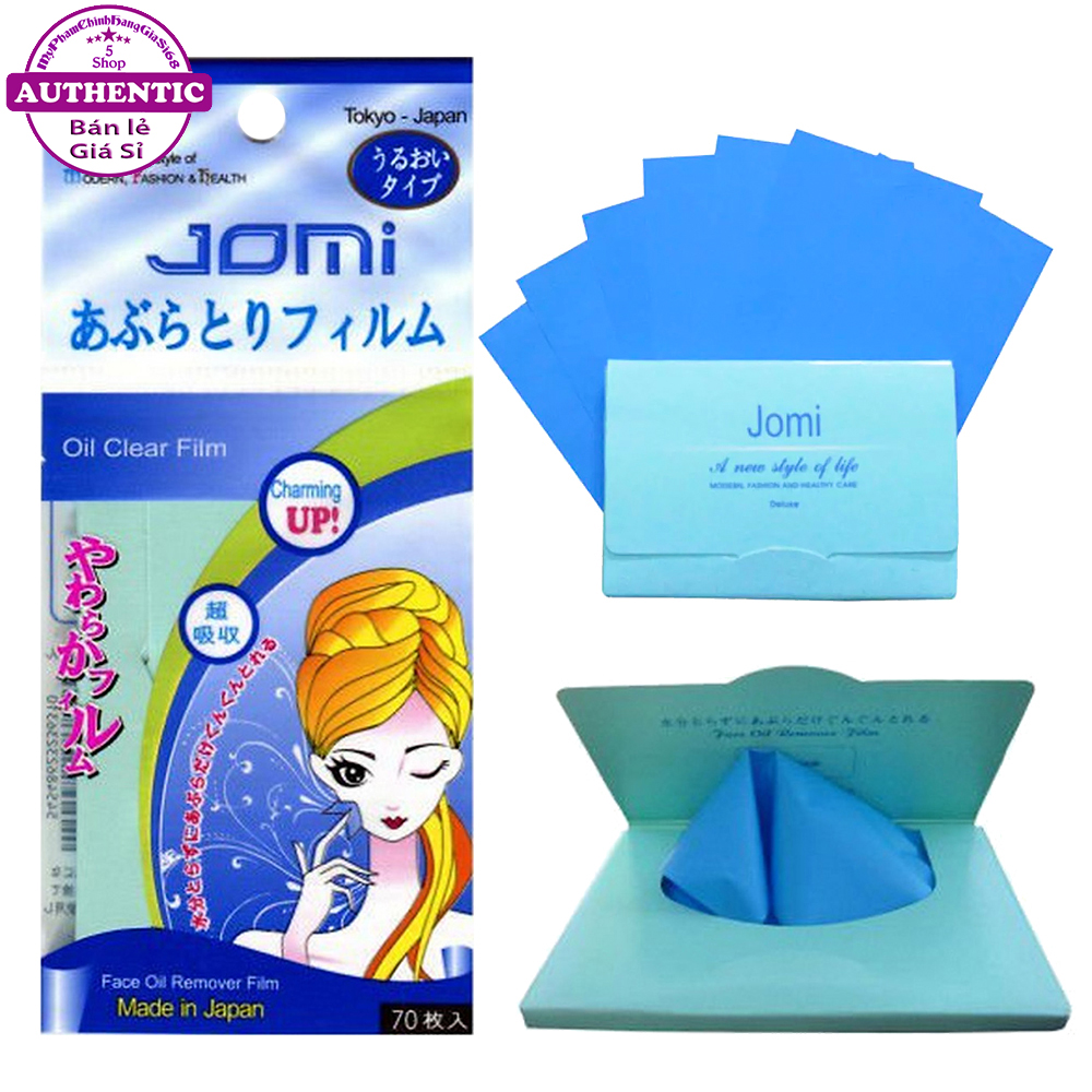 Giấy Thấm Dầu JOMI Oil Remover Film 70 Tờ