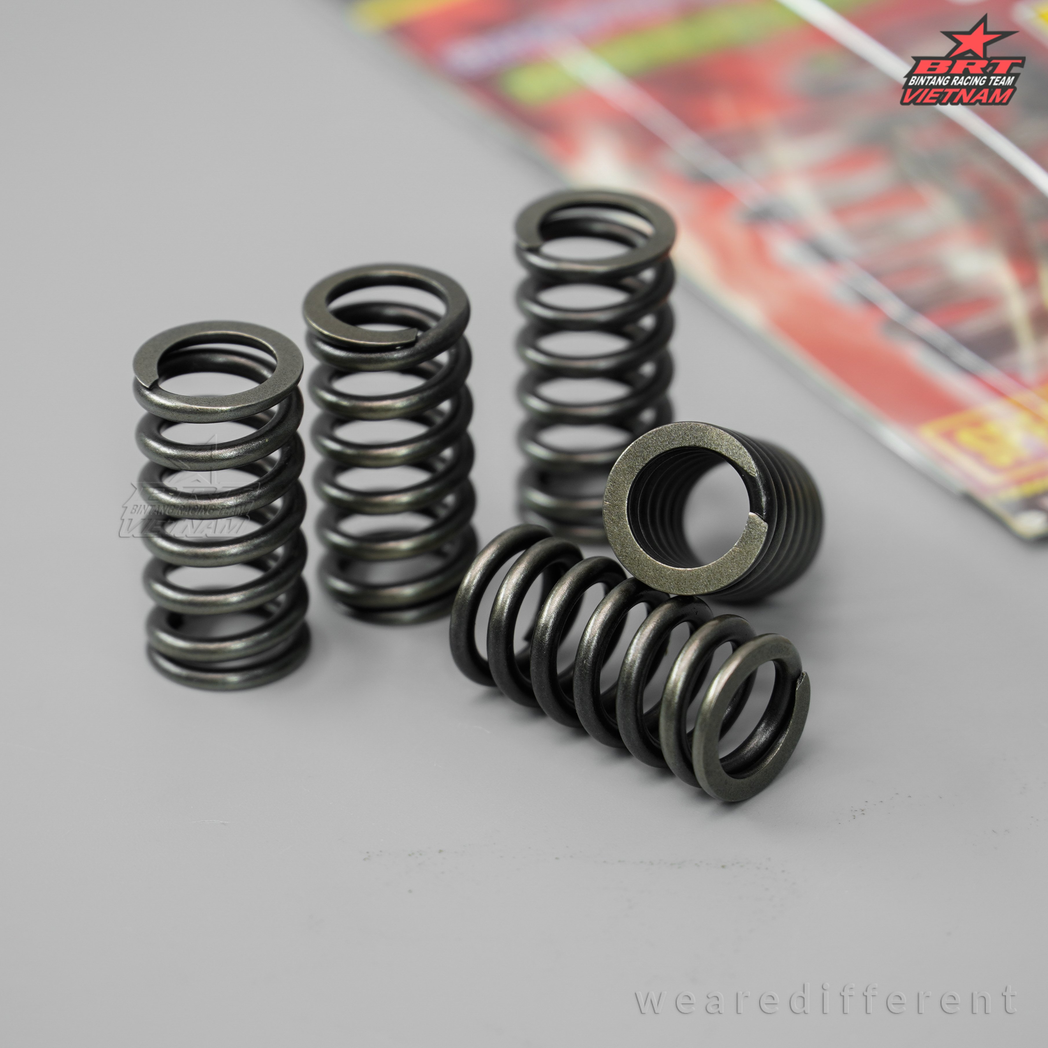 Lò xo nồi + Bố nồi BRT Raider150 / Satria150/ GSX150 - Hàng chính hãng