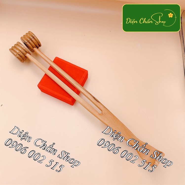 Gậy đấm lưng gỗ - dụng cụ massage lưng, gãi lưng, đấm lưng hiệu quả