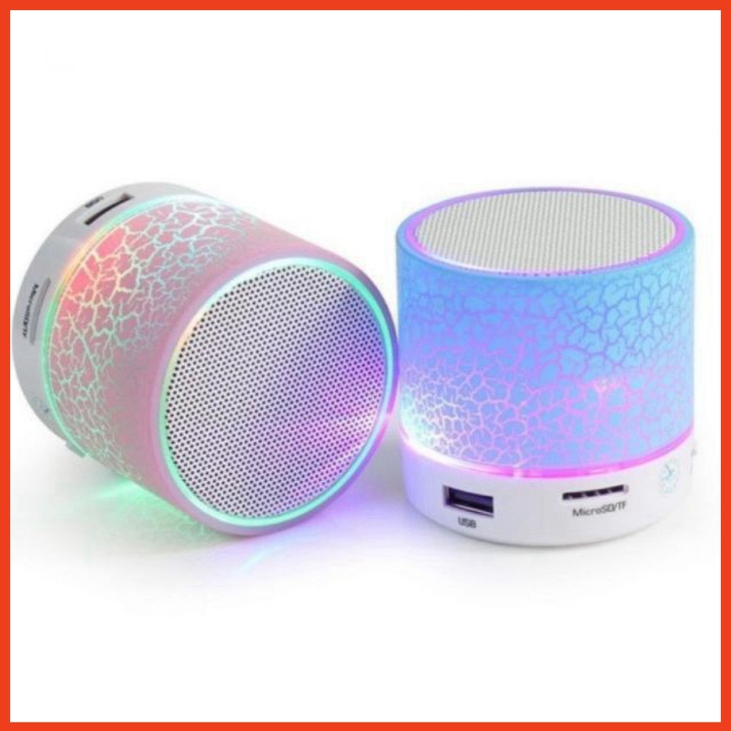 Loa bluetooth A9 mini đèn led đổi màu led nháy theo nhạc