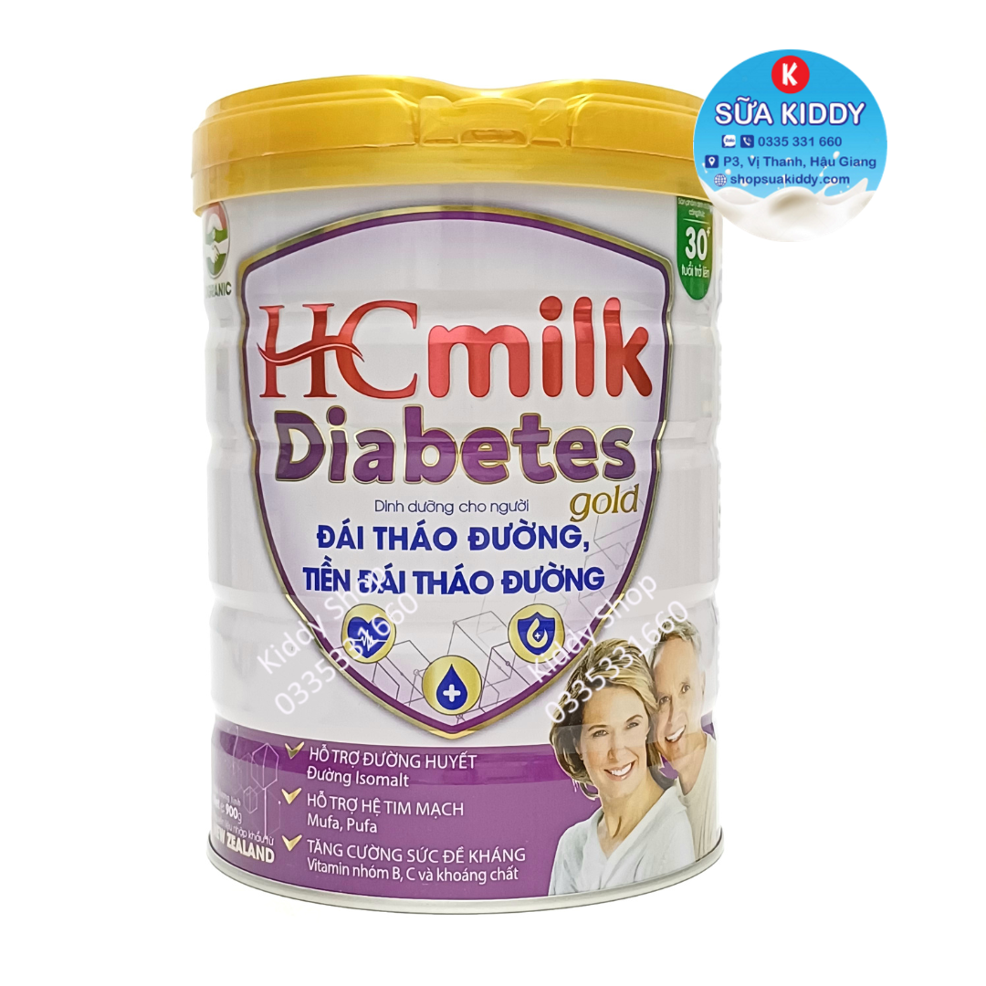 Sữa tiểu đường dành cho người bệnh tiểu đường và tiền tiểu đường hc milk diabetes 900g