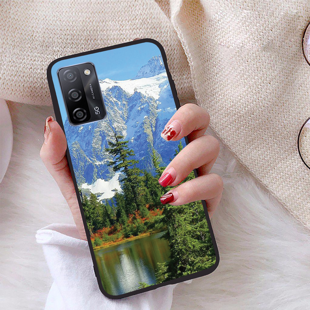 [HCM]Ốp lưng iCase dành cho Oppo A55 viền dẻo TPU BST Thiên Nhiên Hùng Vĩ