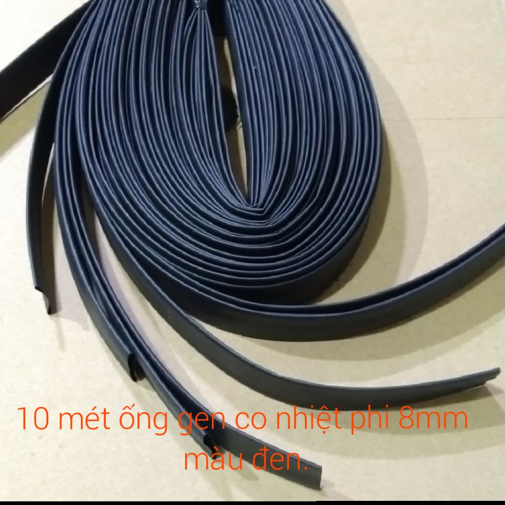[HCM]10 mét ống gen co nhiệt phi 8mm. màu tùy chọn..