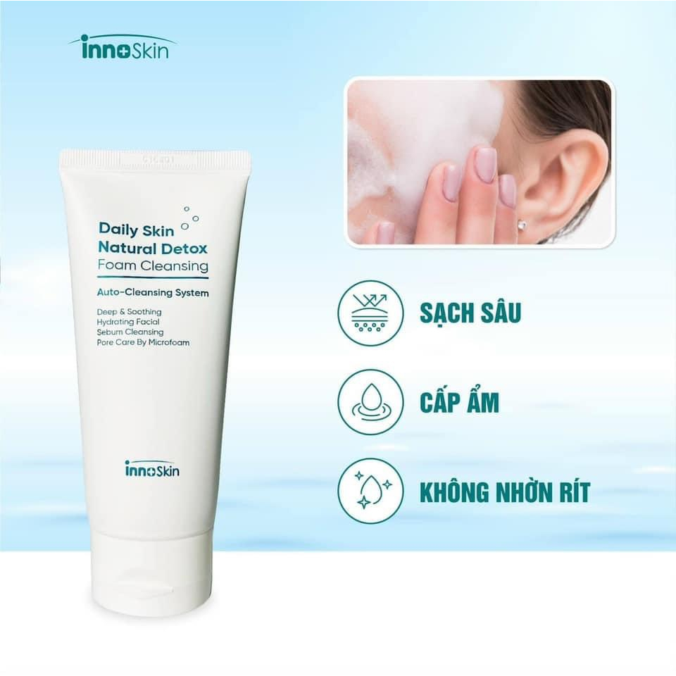 Sữa rửa mặt Daily Skin Natural Detox Innoskin