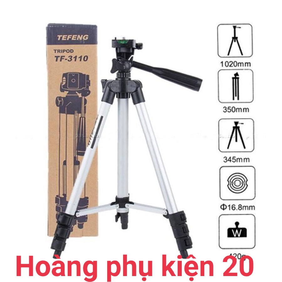 Giá đỡ điện thoại Livetream - tripod 3 chân 3110