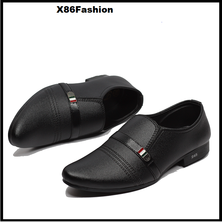 [HCM]Giày tây nam da nhám siêu chất size 38 đến 42 đế khâu chắc chắn (X38)