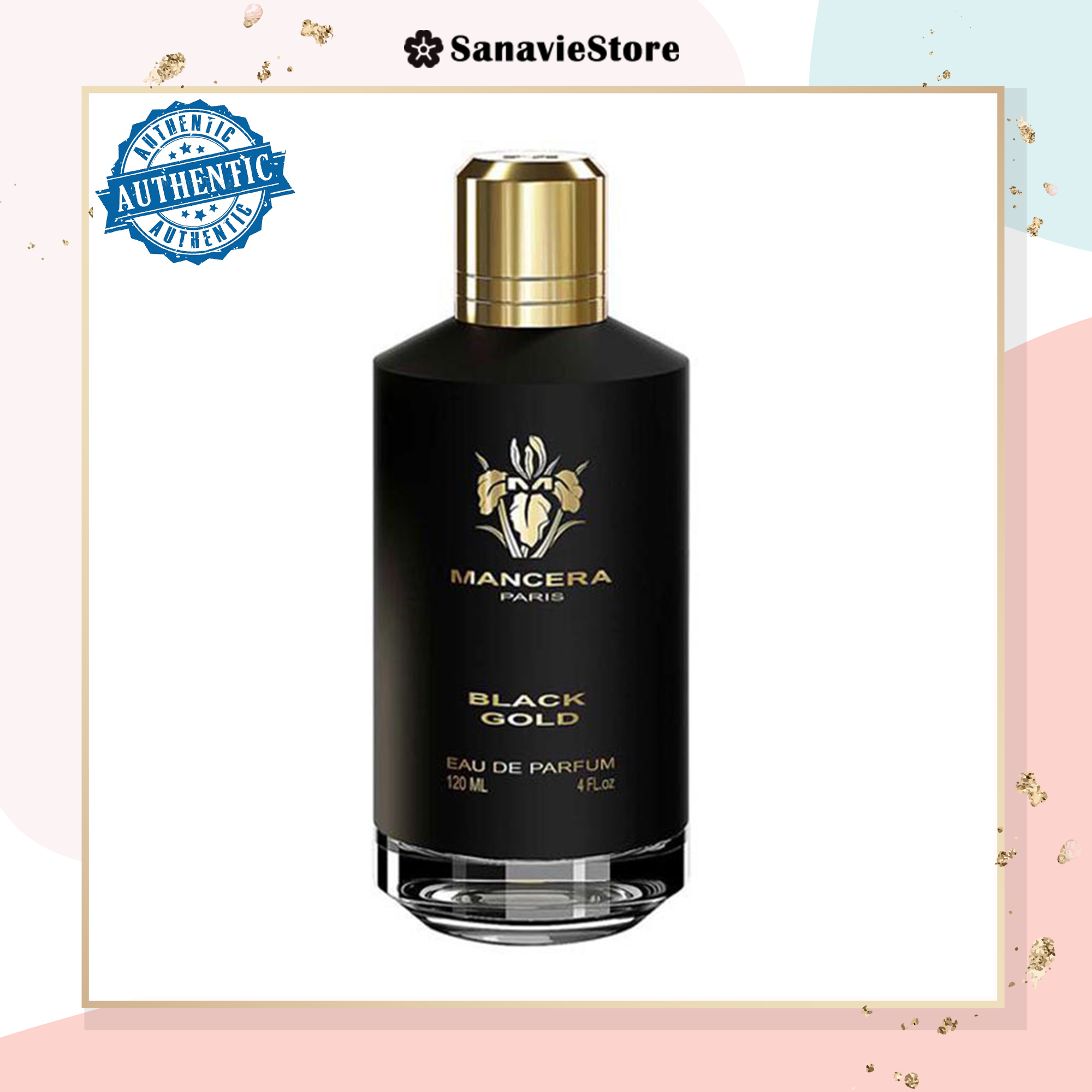 Nước hoa mancera black gold edp | mẫu thử nước hoa nam chính hãng 2ml, 5ml, 10ml