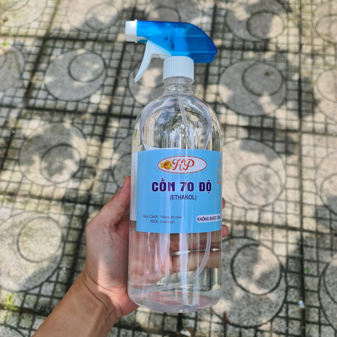 Cồn khử khuẩn 70 độ loại 1 lít