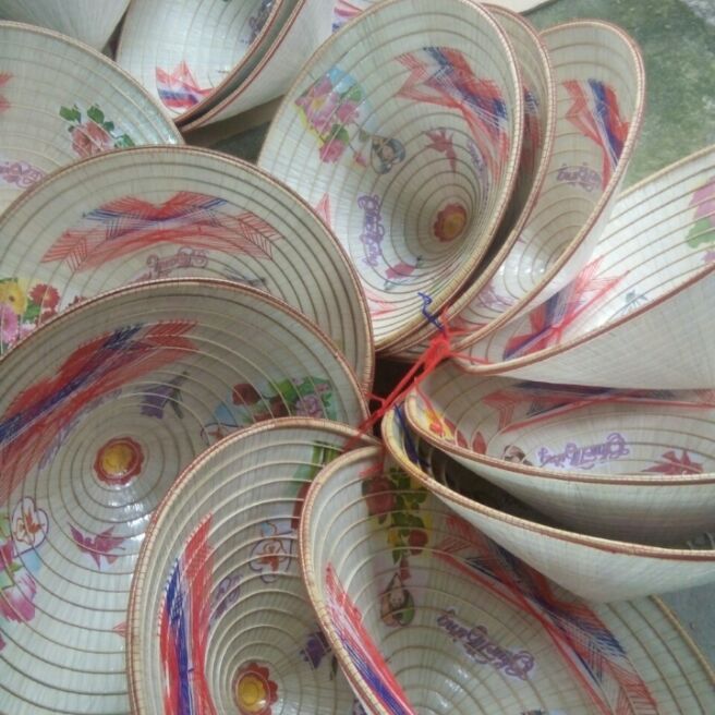 Nón lá hoa bóng mặt trong (0978945425)