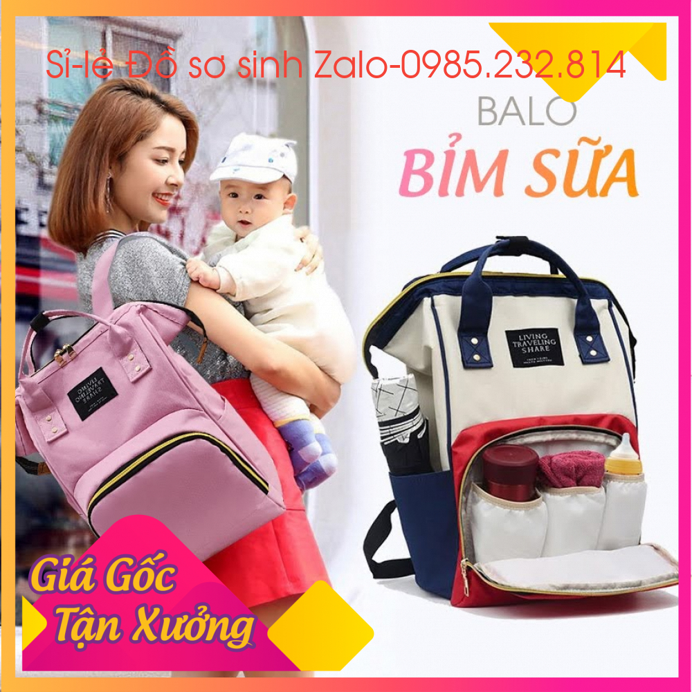 Balo bỉm sữa cho mẹ đựng cả thế giới cho con