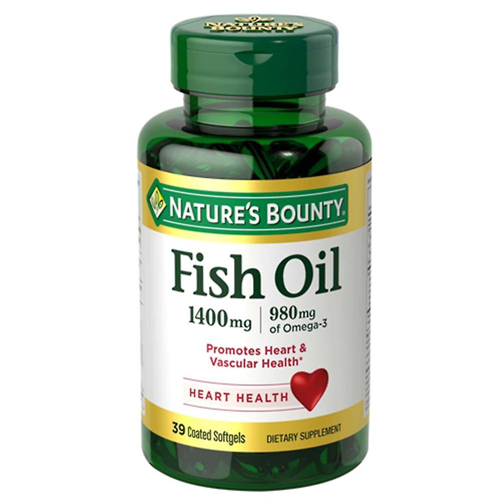 Viên Dầu Cá Nature’s Bounty Fish Oil 1400mg 130 Viên