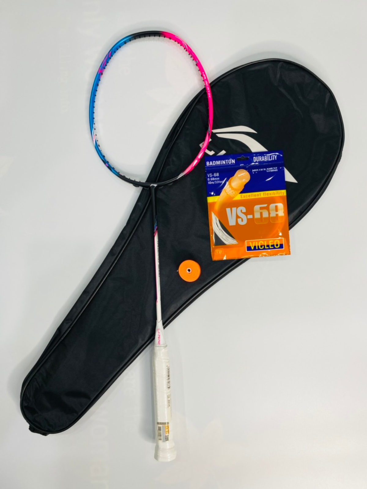 [CĂNG SẴN 11KG] Vợt Cầu Lông Lining Halbertec 8000 Full Carbon Căng Max 13kg + Tặng Cuốn Cán Và Túi