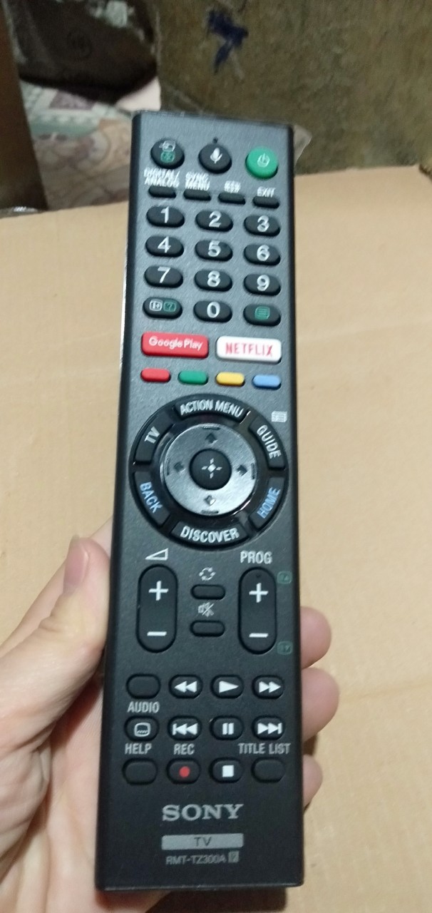 Điều khiển tivi sony smart zin Tx300A