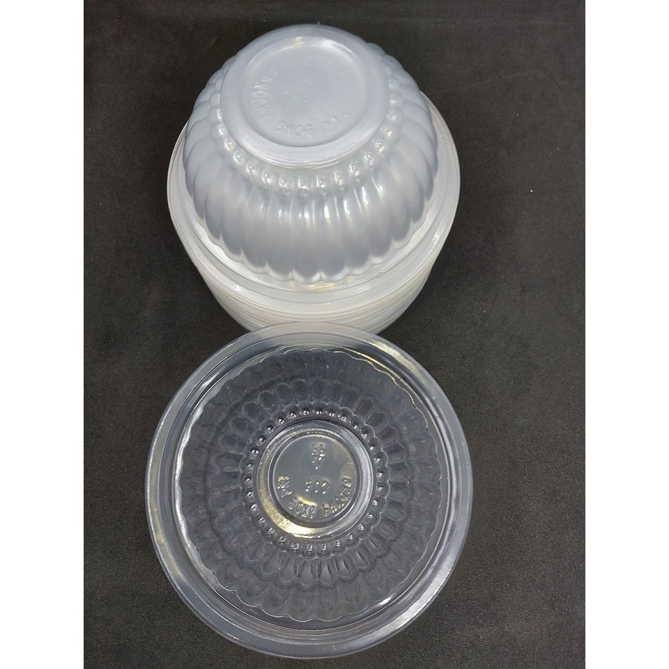 50 Chén nhựa dùng một lần dùng đựng canh, bún cơm tiện lợi - Quán nào cũng cần