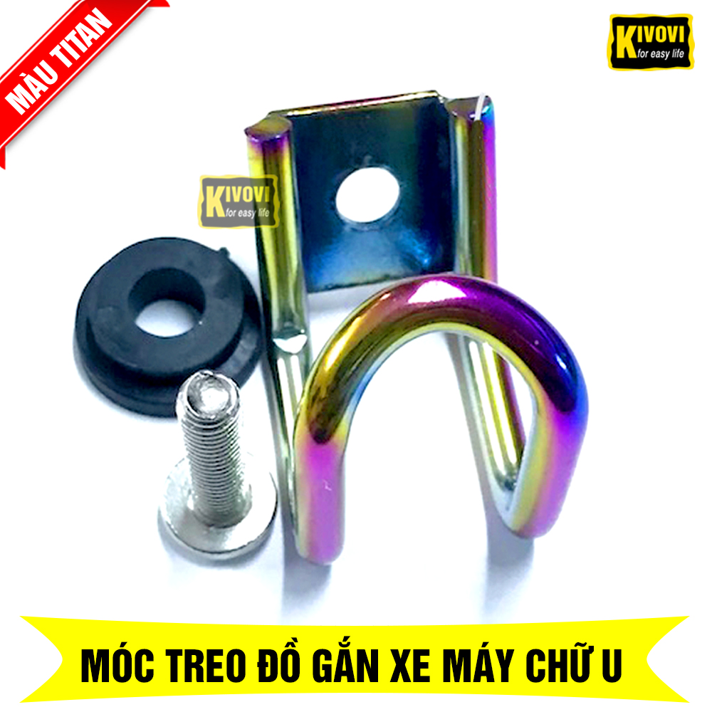 Móc Treo Đồ Xe Máy - Móc Treo Đồ Xe Máy Titan -  Phụ Kiện Xe Máy - Đồ Chơi Xe Máy - Kivovi
