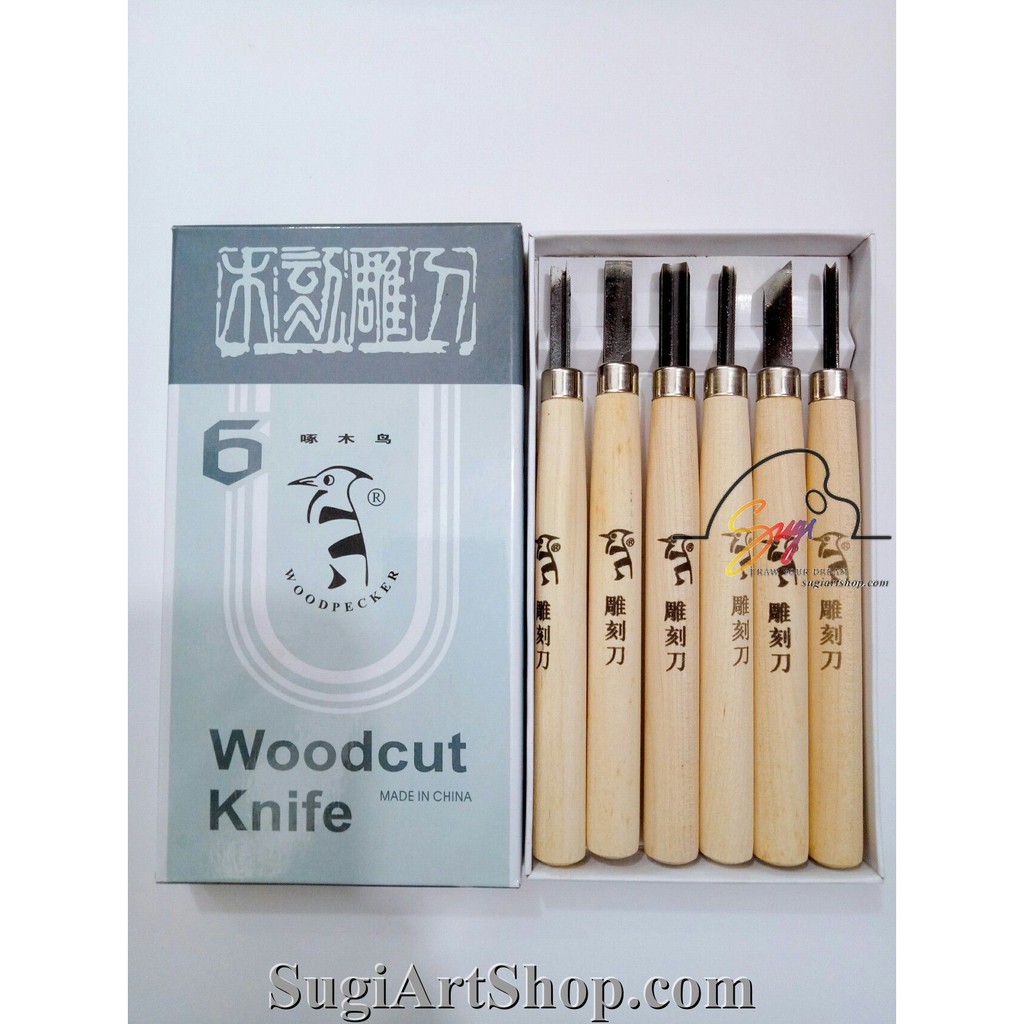 [SUGI ART SHOP] Dao khắc gỗ khắc dưa