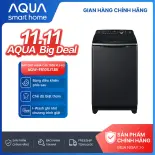 [SALE SỐC] Máy giặt cửa trên Aqua 10.5kg AQW-FR105JT.BK - Miễn phí giao hàng toàn quốc - Hỗ trợ lắp đặt