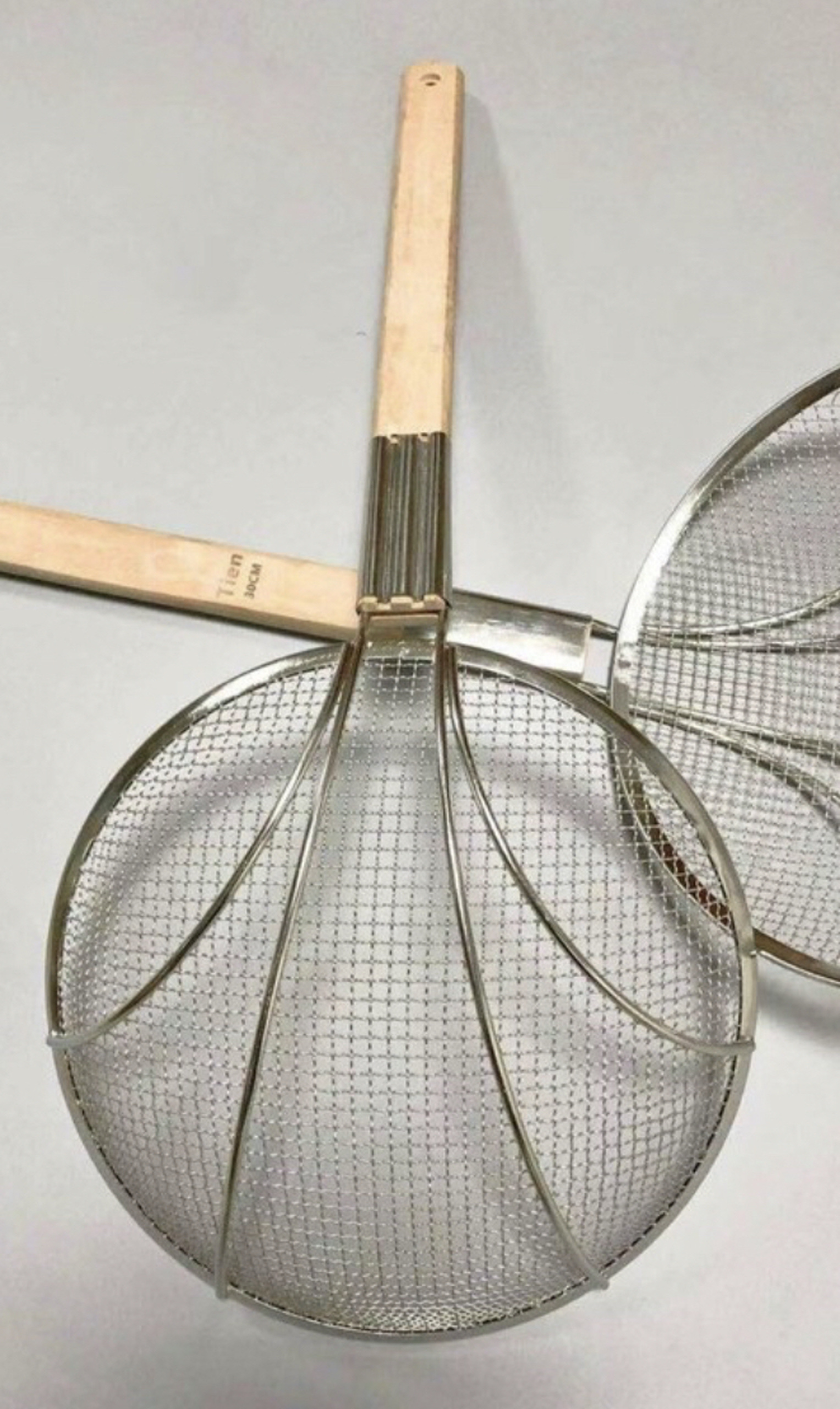 Chao sợi inox công nghiệp - vớt đồ chiên rán luộc