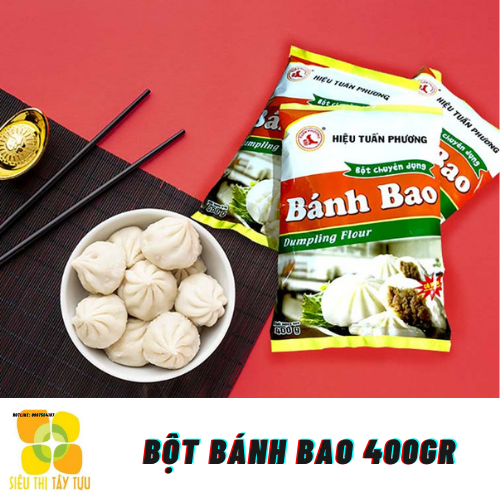 Bột bánh bao Tuấn Phương 400gr | Siêu Thị Tây Tựu