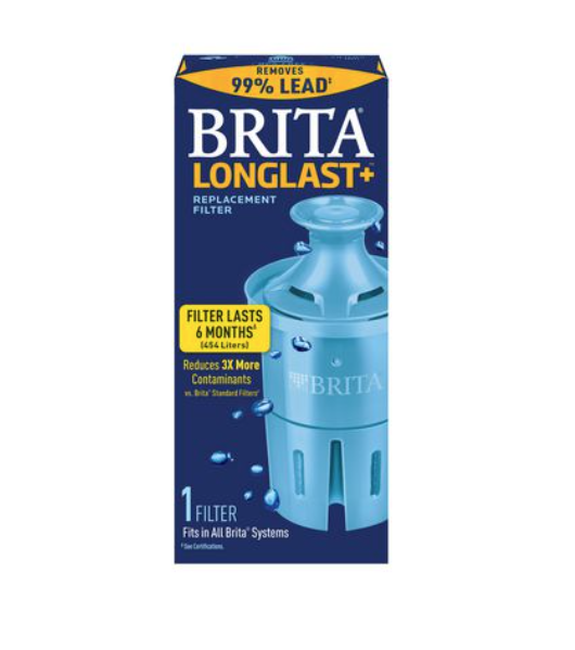 Brita LONG LAST Replacement Filter for Pitcher Water Filtration System