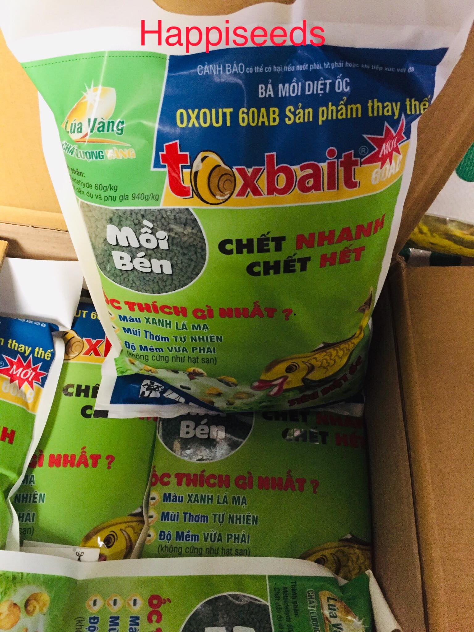 Thuốc trừ ốc Toxbait 1kg