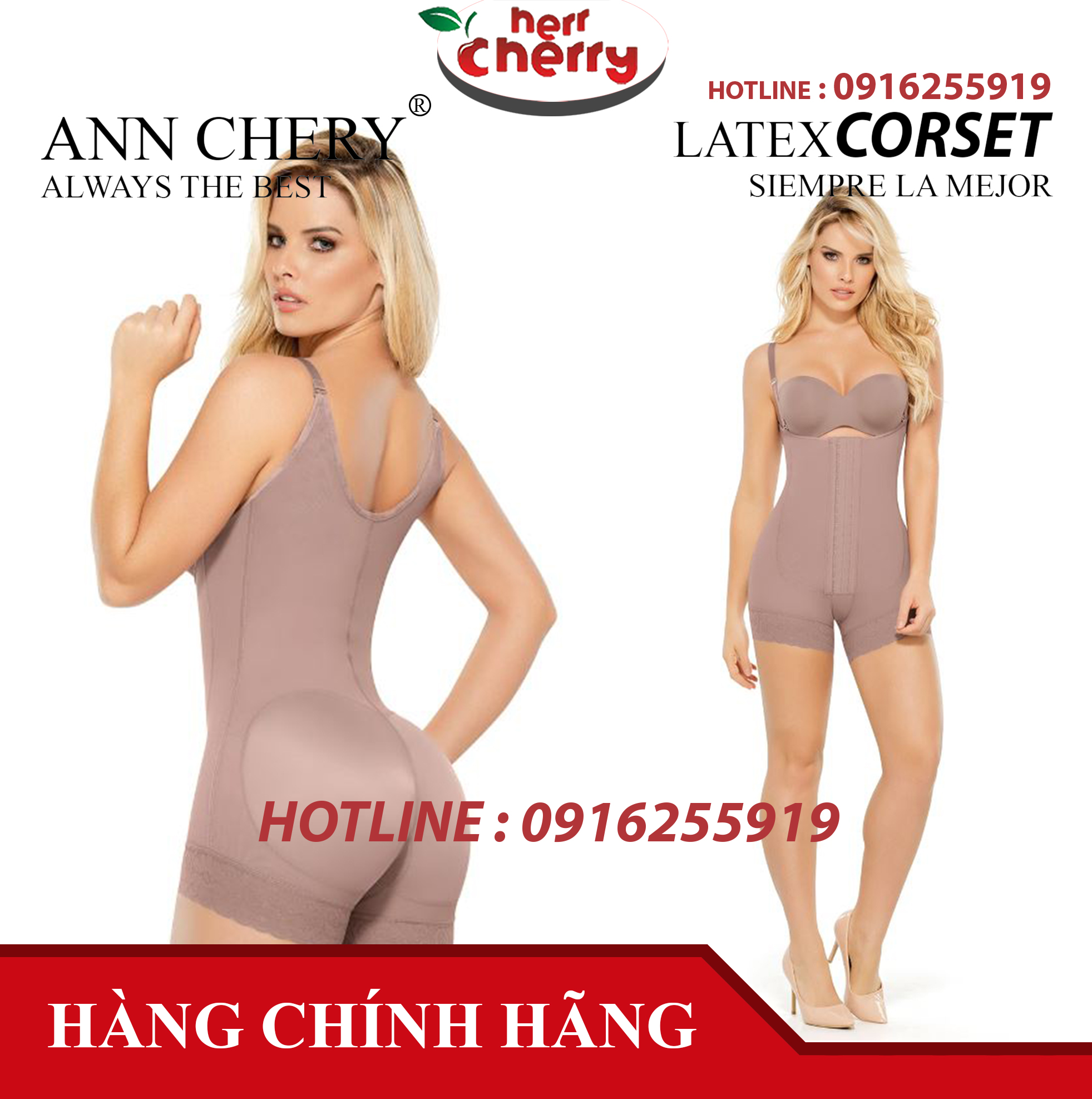 Bộ đồ body suit ann chery 5166 - gen định hình body sau thẩm mỹ, phẫu thuật và giảm cân