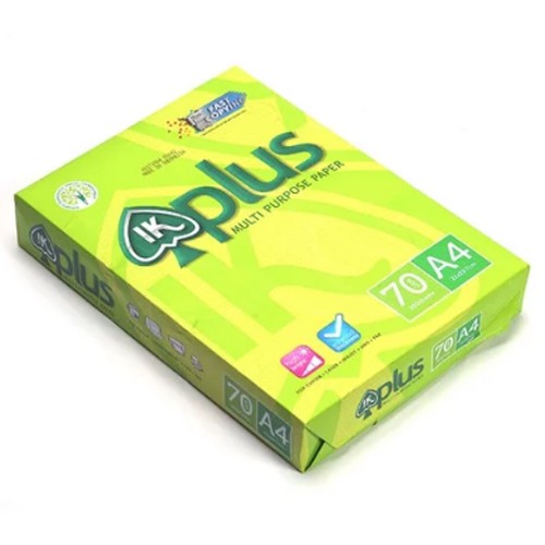 Giấy A4 trắng, đẹp - IK Plus 70gsm