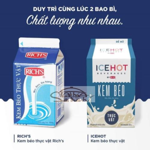 Kem Béo Thực Vật Rich - Rich Lùn - GIAO TOÀN QUỐC