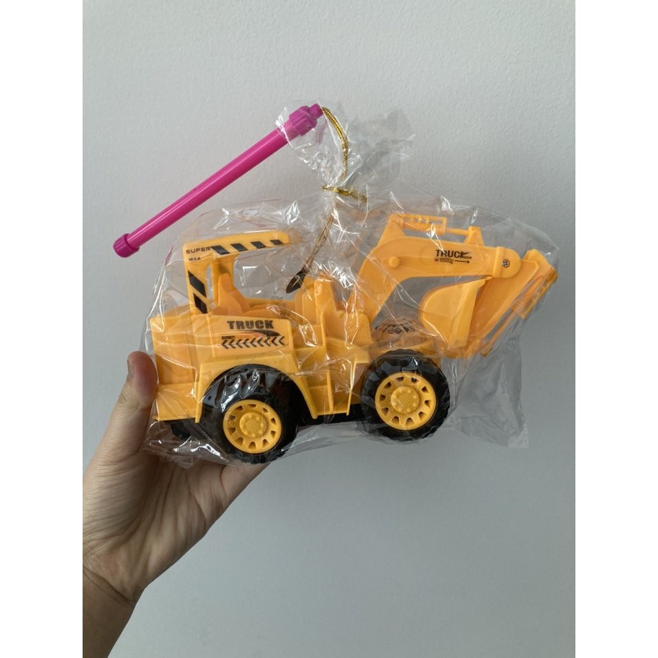 Đồ chơi lồng đèn xe xúc có nhạc và đèn cho bé yêu