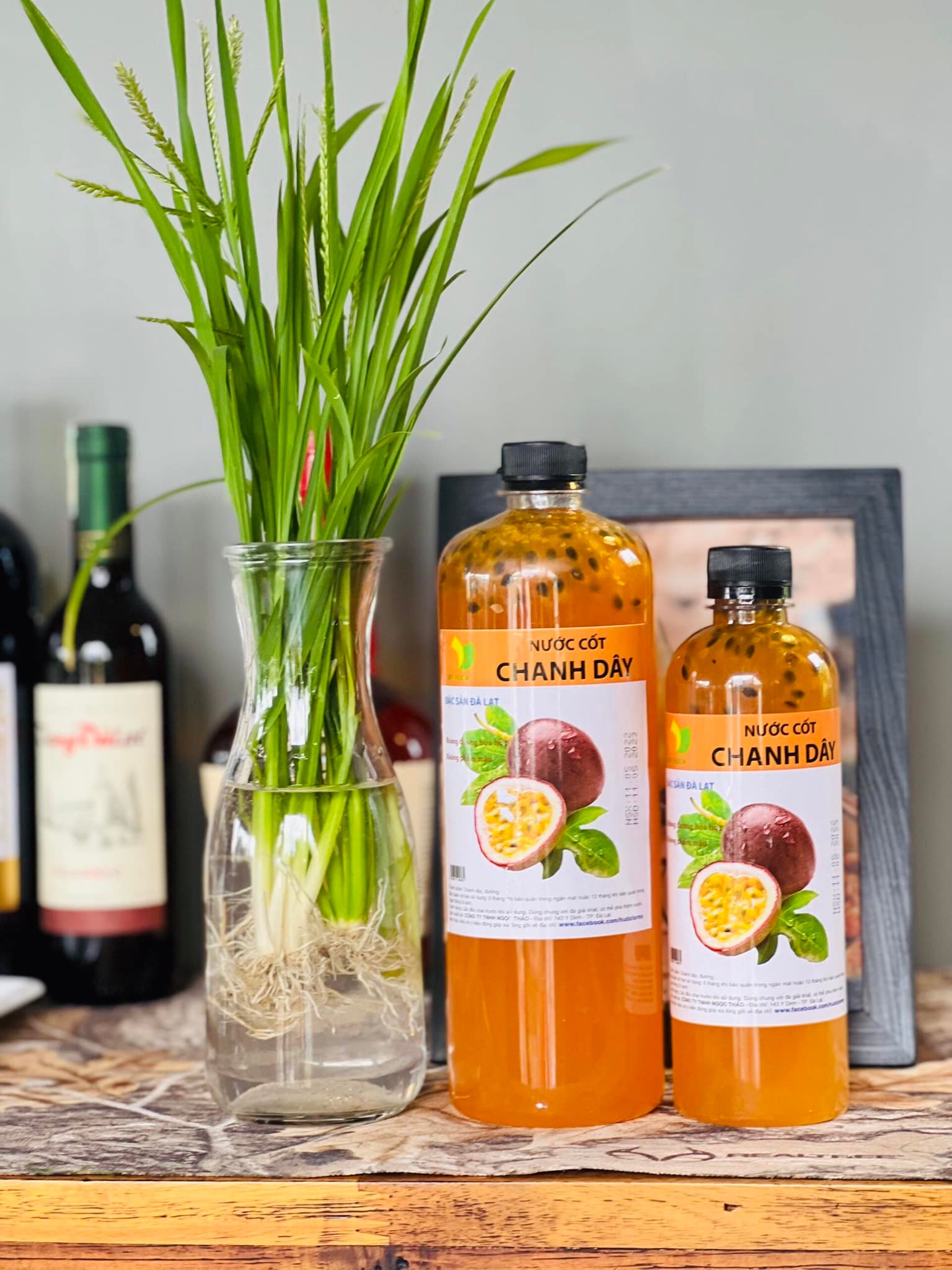 Nước cốt chanh dây đặc sản đà lạt
