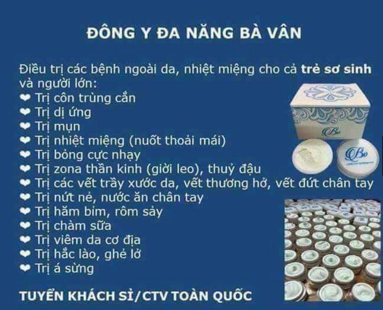 Kem Bà Vân-Hàng chuẩn công ty