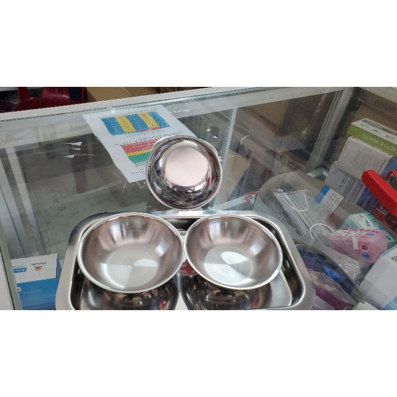 Chén inox dùng trong thẩm mỹ Spa