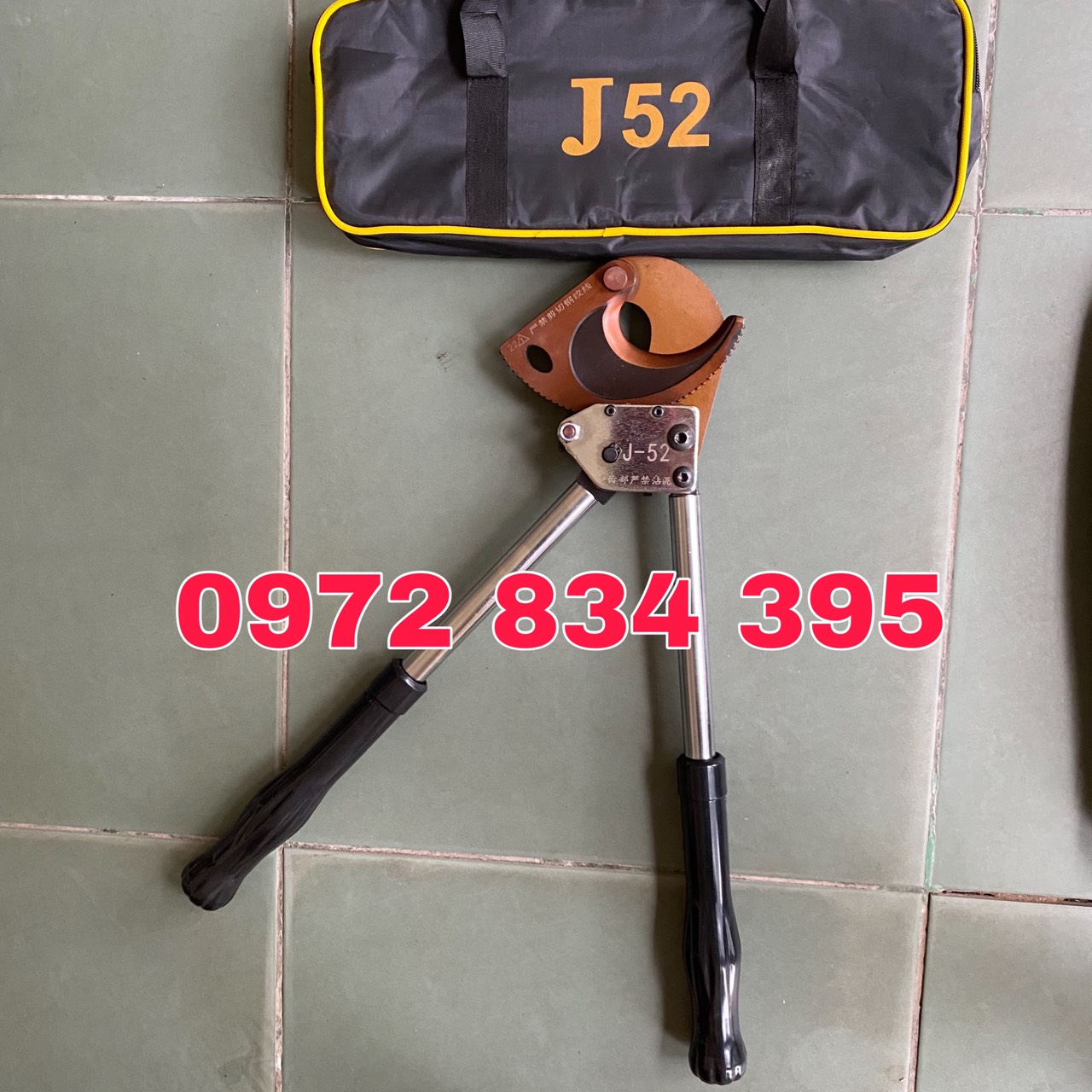 Kìm cắt cáp nhông j52,kìm cắt cáp nhông lõi đồng j52