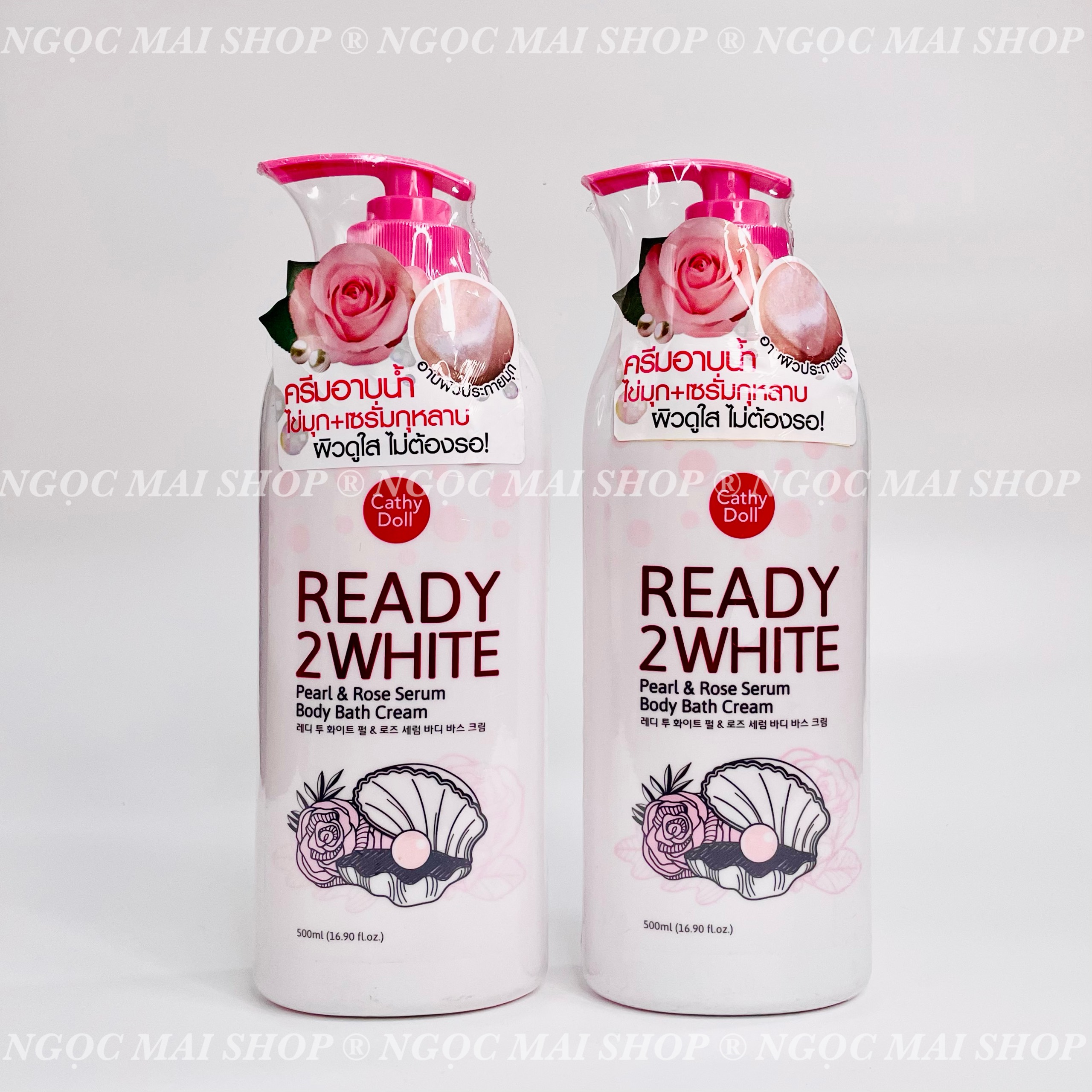 Sữa Tắm Ngọc Trai Trắng Da Cathy Doll 500ml Thái Lan