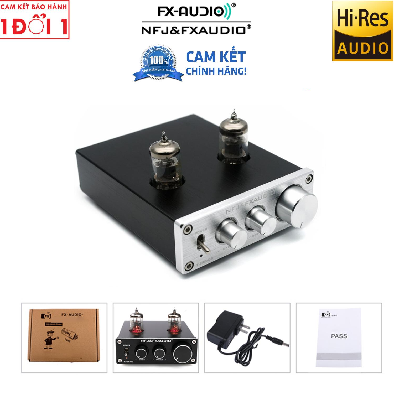 FX Audio TUBE-03 Tube Preamplifier Bóng GE JAN 5654W Mỹ