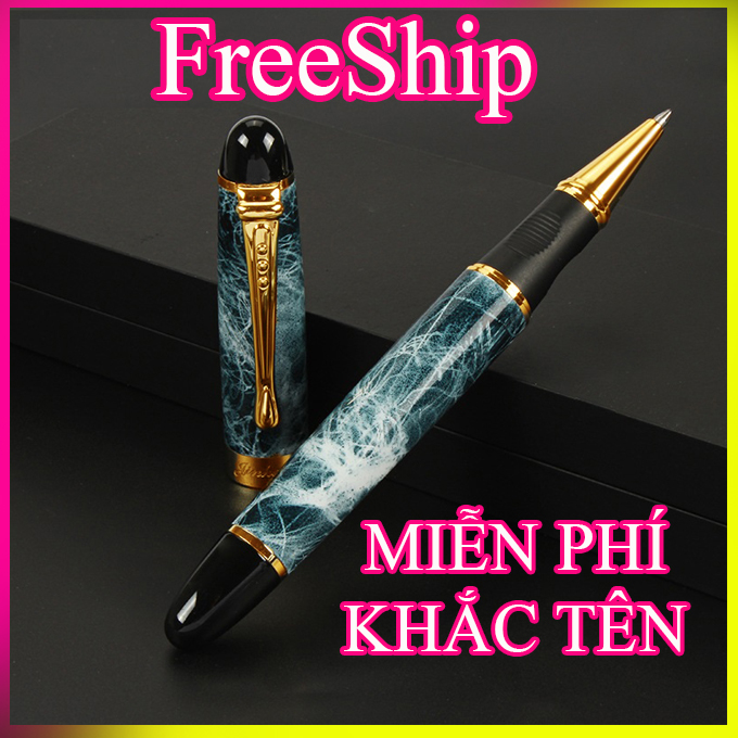 [HCM]Bút ký Lincoln 012 mực dạ bi mịn mượt và đều ở mọi góc nghiêng cầm bút