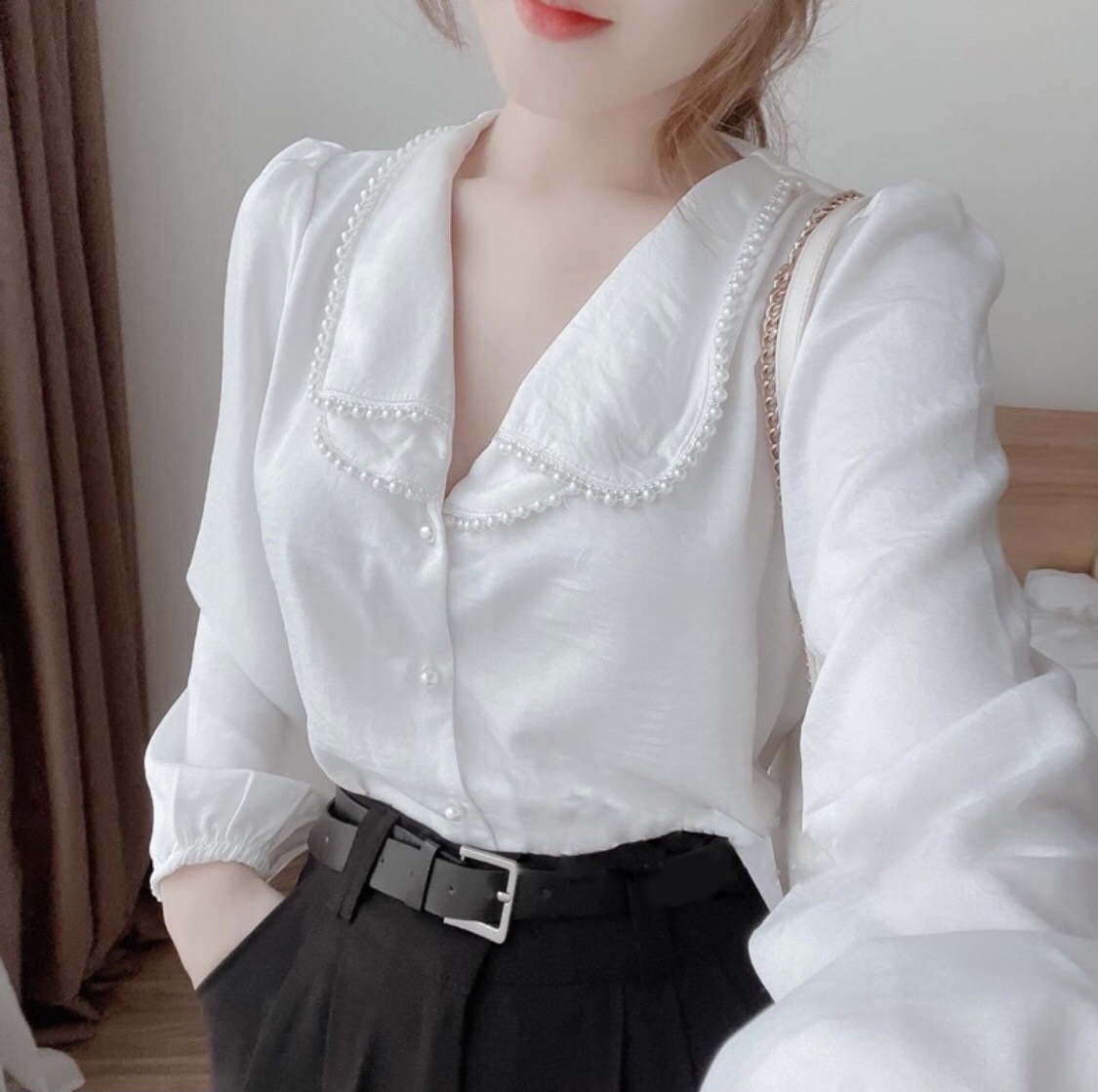 Áo sơ mi lụa _537