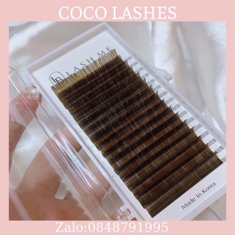 Mi Nâu Tây, mi nâu lẻ size tự nhiên, mềm mại CoCo Lashes