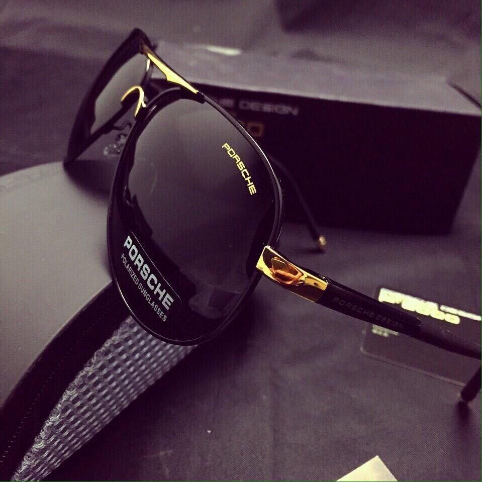 Kính mát nam cao cấp P9000 chống UV ôm sát mắt sang trọng