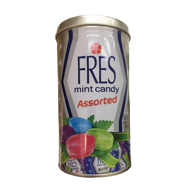 Kẹo fres hộp thiếc 135g