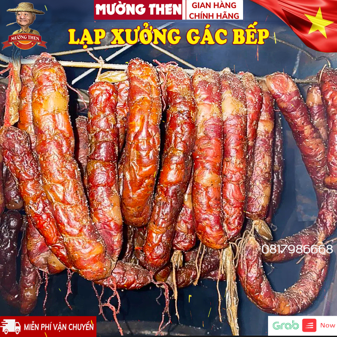  Lạp Xưởng Gác Bếp Tây Bắc Nhiều Nạc Cực Ngon Lạp Sườn Hun Khói Bếp Mường Then Siêu Thơm Ngon Béo Ngậy 