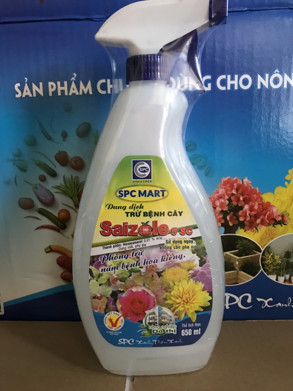 Dung dịch trừ bệnh cây saizole 5sc