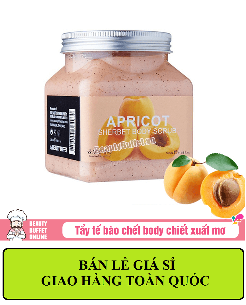 Tẩy Tế Bào Chết Toàn Thân Beauty Buffet Scentio Sherbet body scrub 350ml