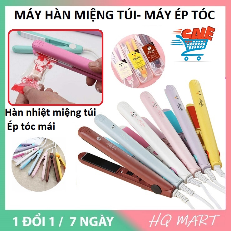 Máy hàn nhiệt miệng túi mini, Máy dập nhiệt, hàn miệng túi ni lông, túi bánh kẹo tiện lợi