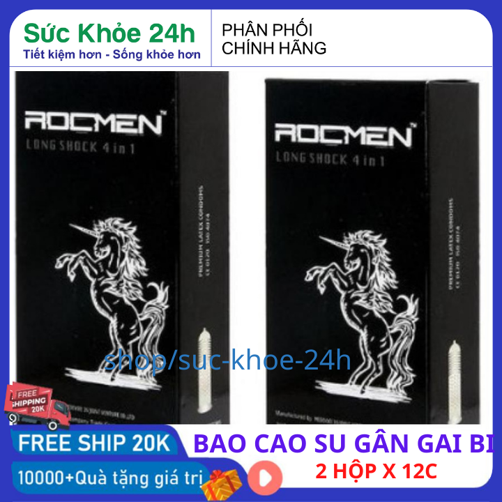 Combo 2 hộp bao cao su Rocmen kéo dài thời gian quan hệ 20 chiếc ( che tên) Bao cao xu nữ Bao cao xu đôn Bao cao su Bcs có gai Bao cao su nam  Bao cao su nữ Bao cao su co gai Bao cao xu nam  Bao cao xu don zen bcs